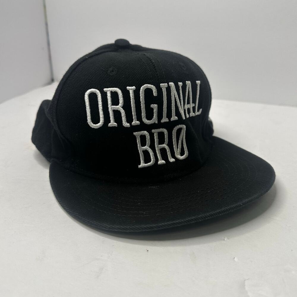 WWE Authentic Original Bro Black Snapback Hat OSFM Wrestling Merch